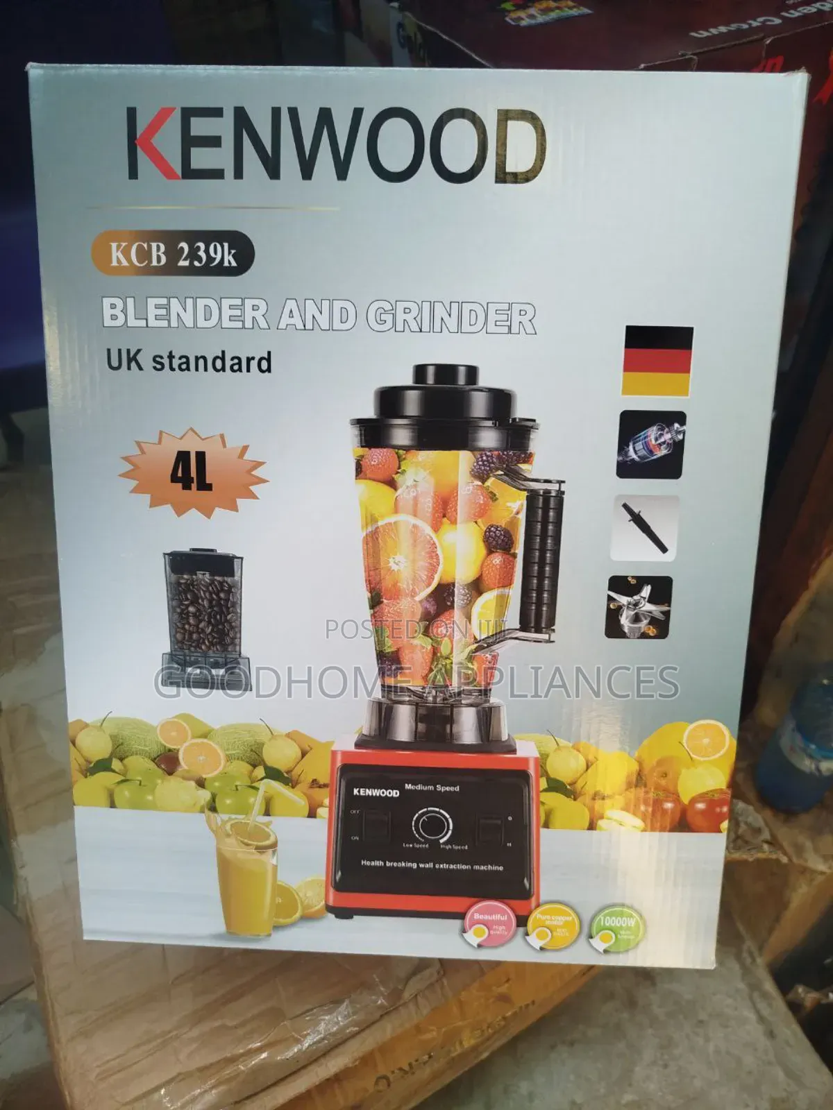 Kenwood 4l Quality Commercial Blender