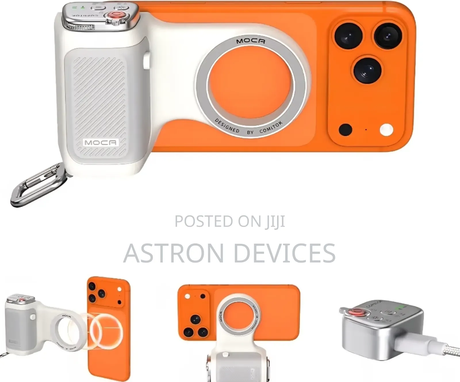 Comitok Moca iPhone 17 Pro Camera Grip for Ios26