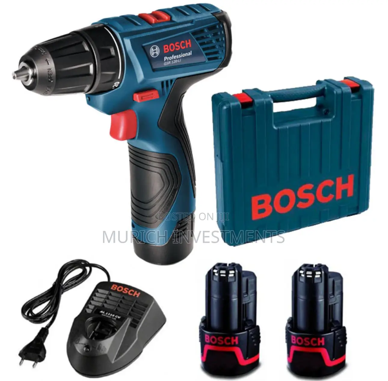 Gsr 120-li Professional Cordless Drill/Driver Machine
