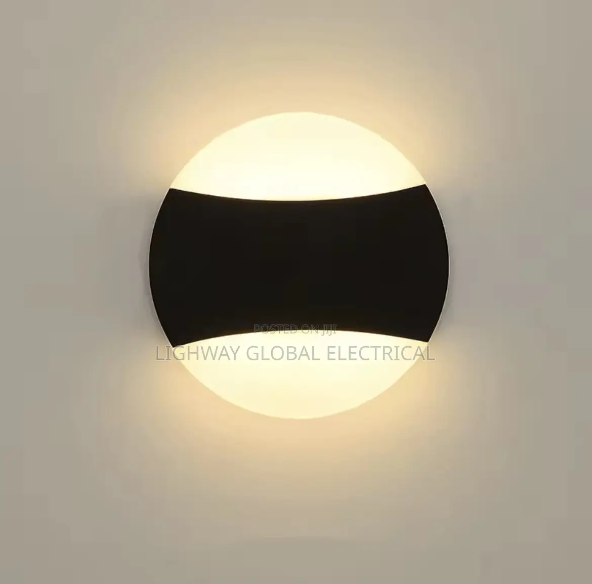 Circle 6watts Waterproof Outdoor Wall Lamp