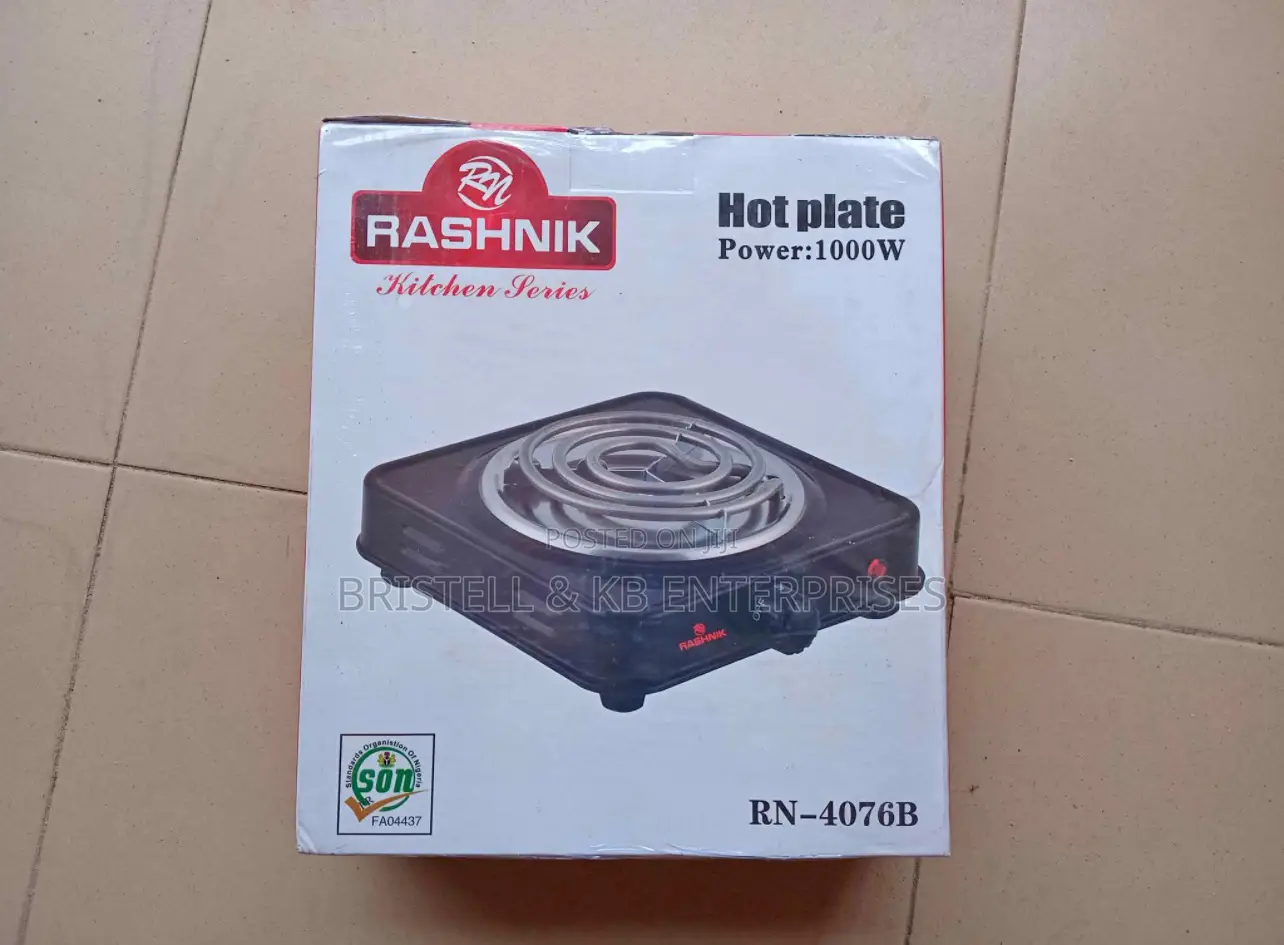 Original Rashnik Hot Plate for Cooking 1000 Watts Single