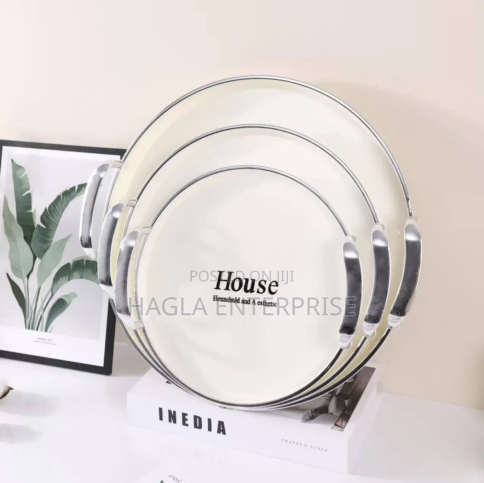 3 in 1 Canister Luxury Serving Tray