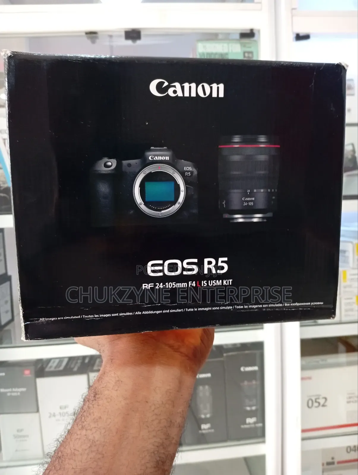 Canon Eos R5 Rf 24-105mm F4l Is U Kit