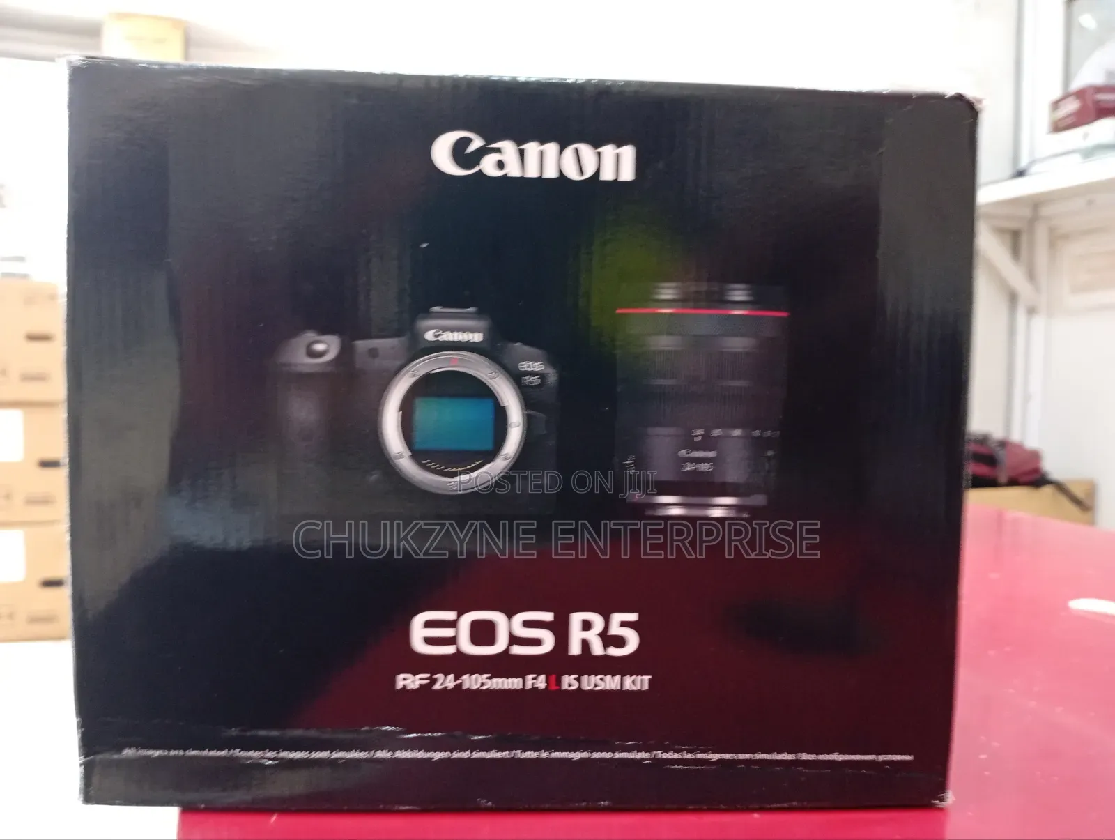 Canon Eos R5 Rf 24-105mm F4l Is U Kit