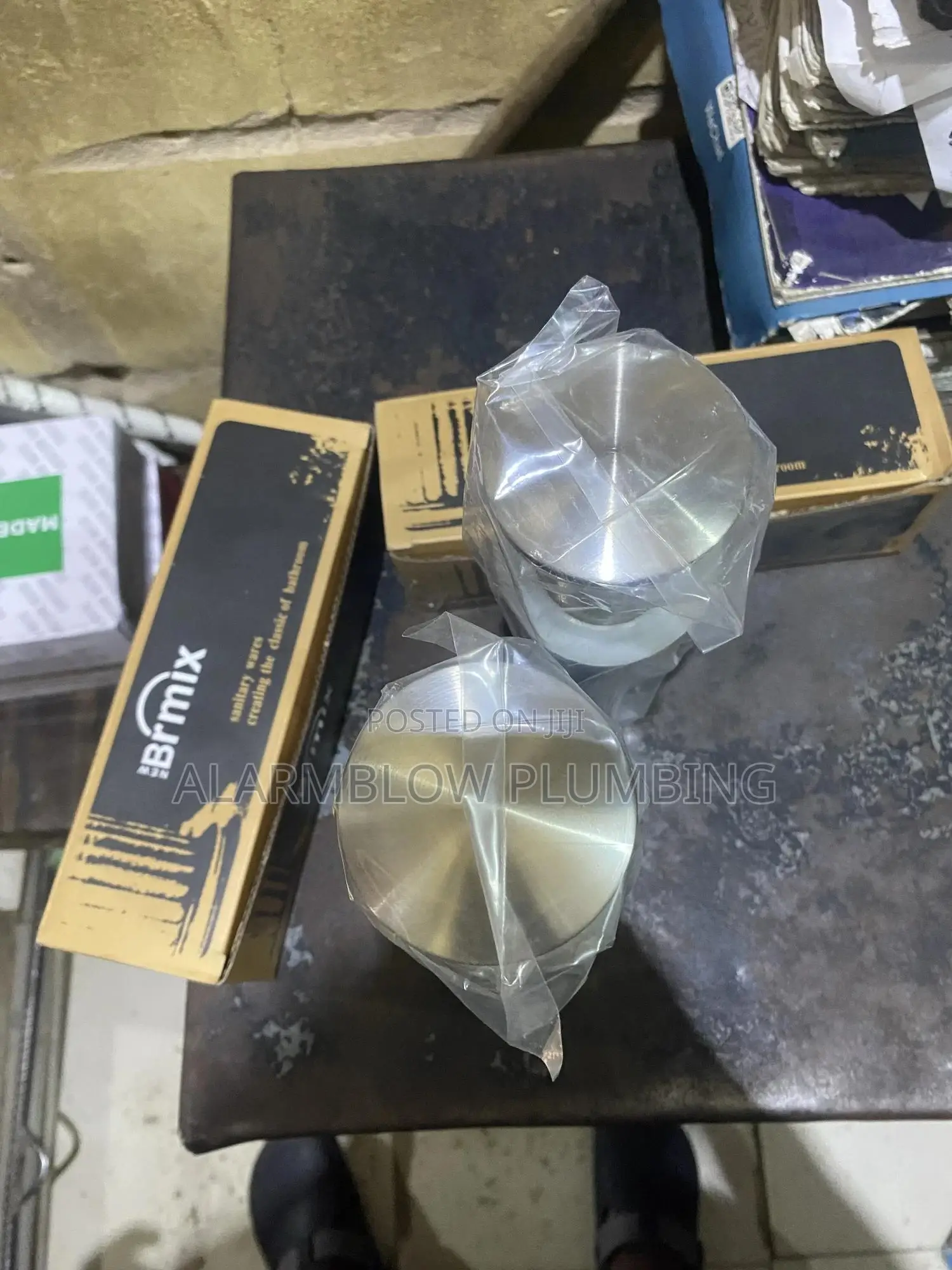 Brmix 1/2 Bathroom Basin Pop-Up Drain.