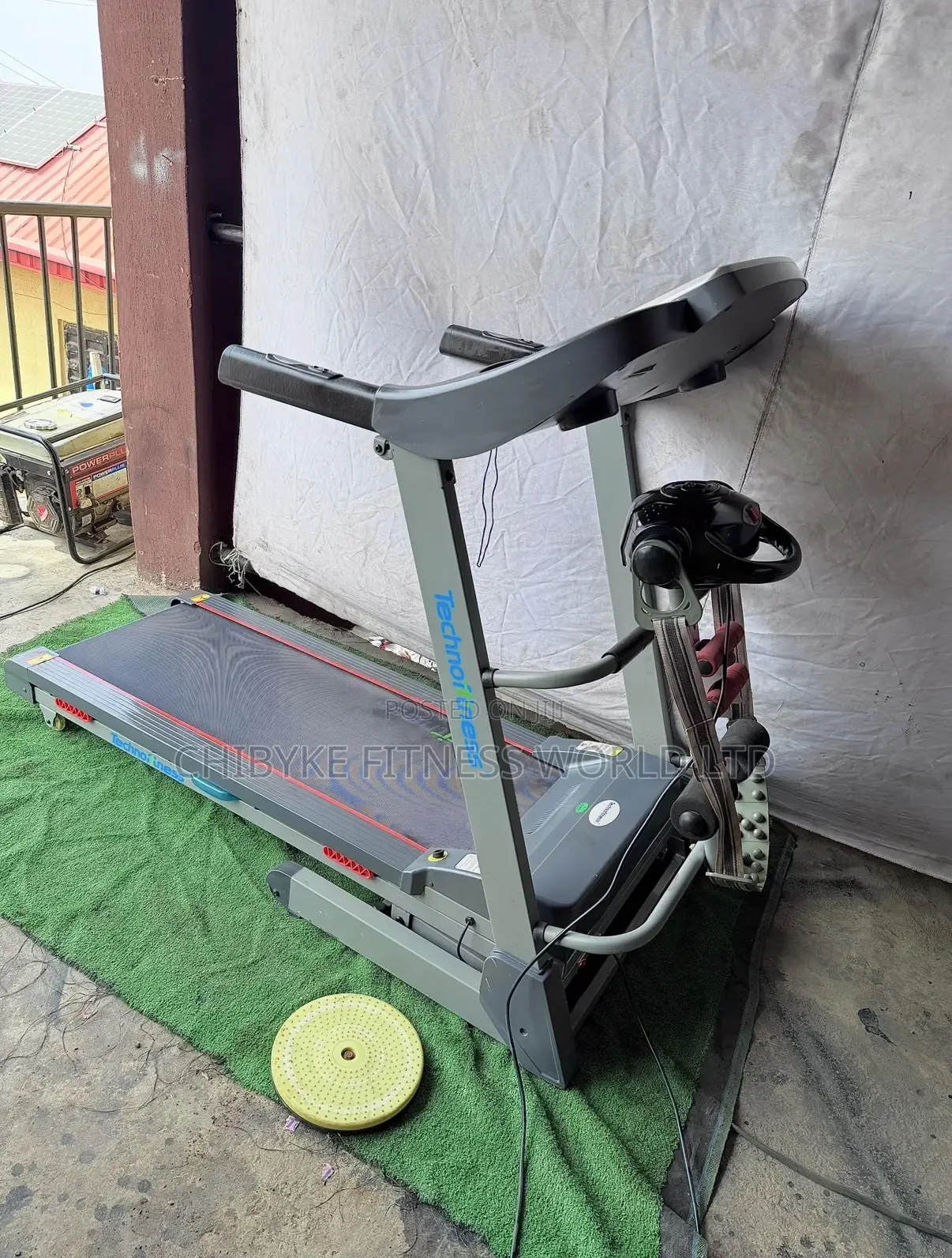 3hp Techno Fitness Treadmill With Auto Incline