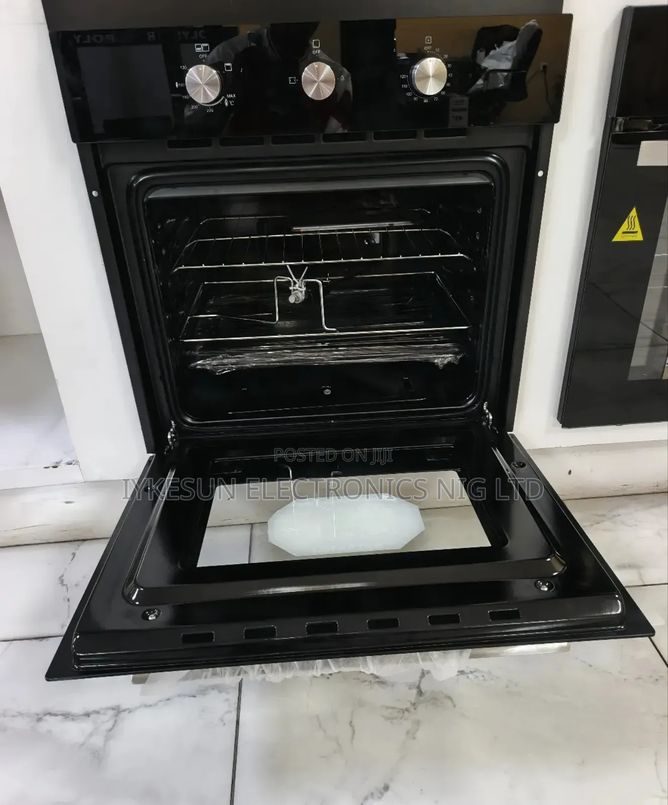 Original Polystar Built-in Gas Electric Oven With Grill Timer Etc.