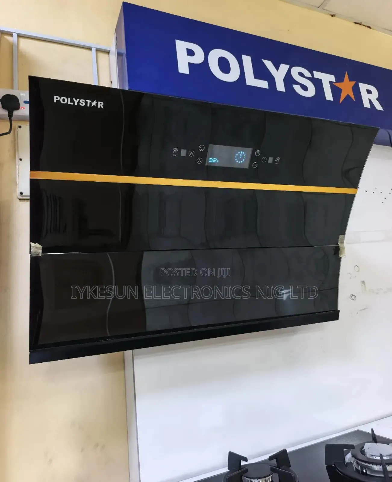 Polystar 90cm Luxury Plasma Inverter Automatic Smart Heat Extractor