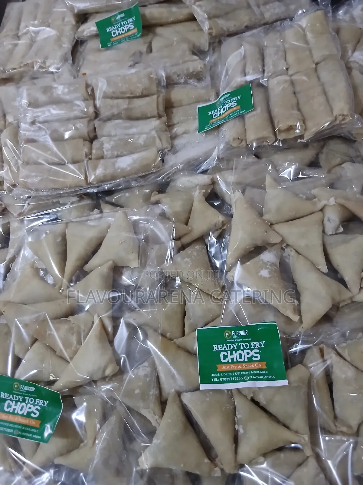 Ready to Fry Spring Roll and Samosa