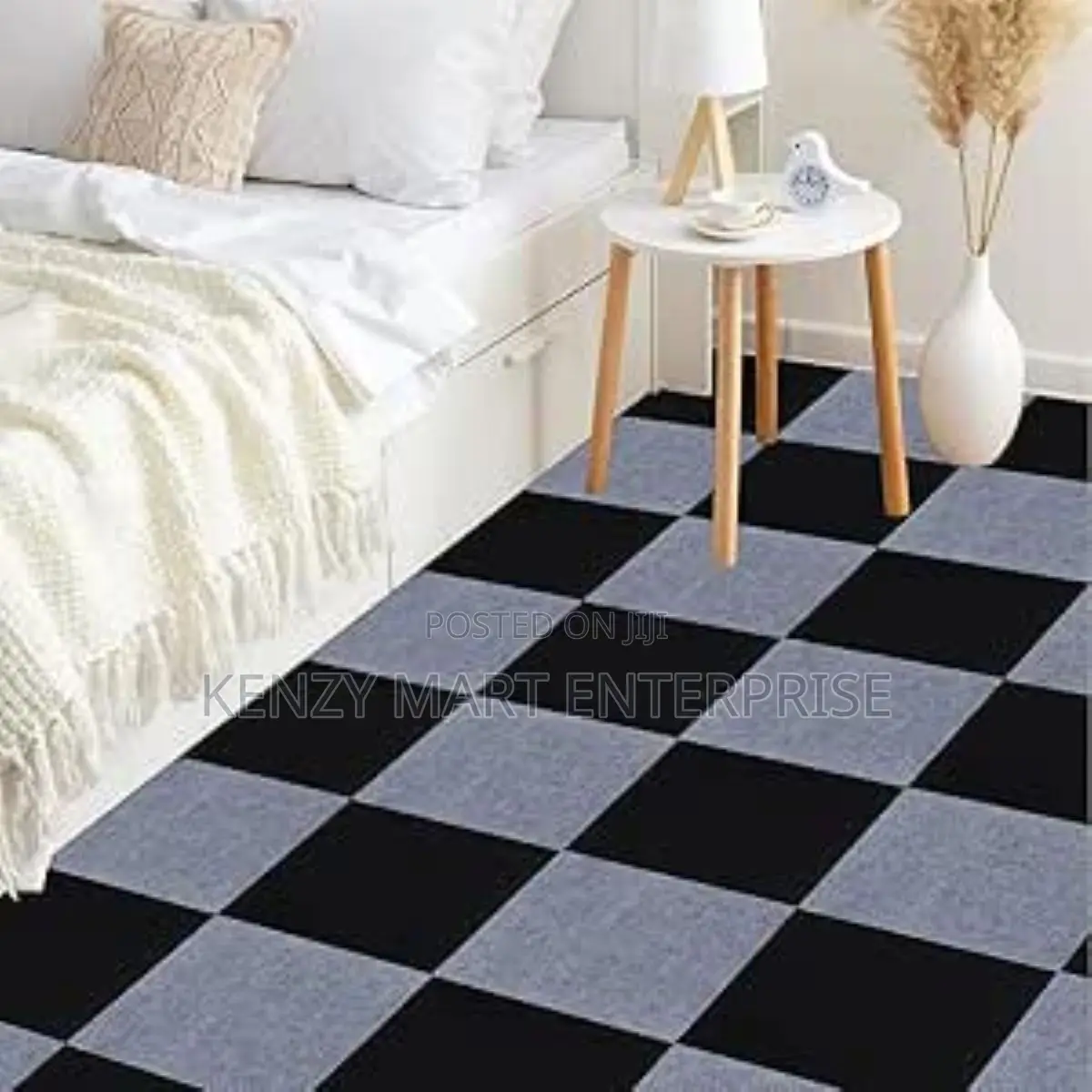 Removable Washable Carpet Squares Tile for Living Room