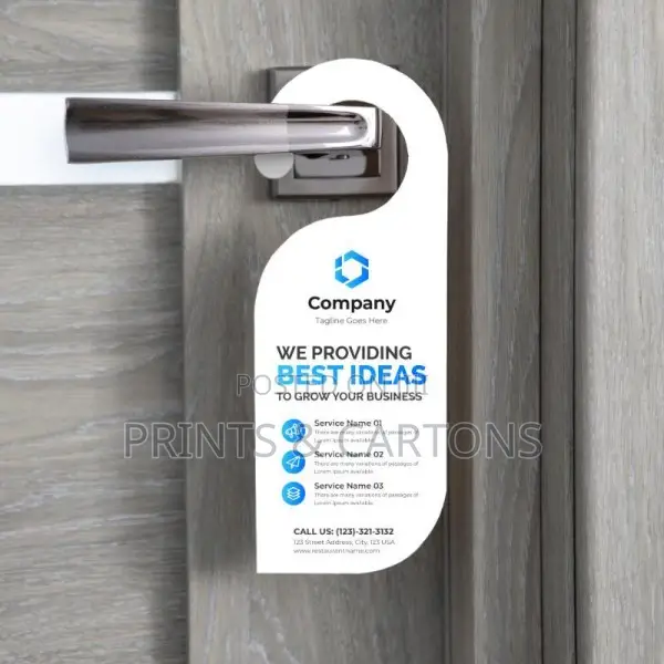 Door Hanger Printing for Offices