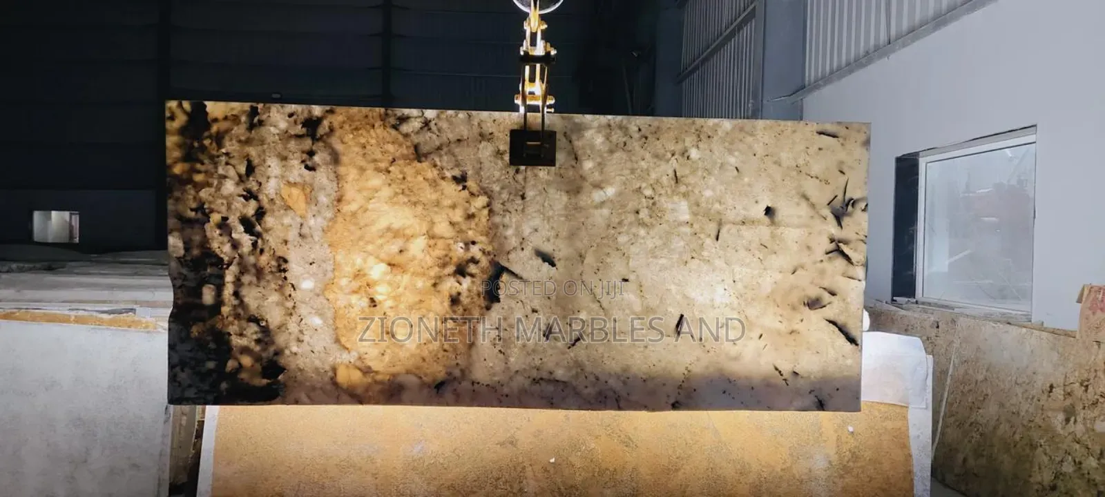 Bianco Onyx Granite Slab
