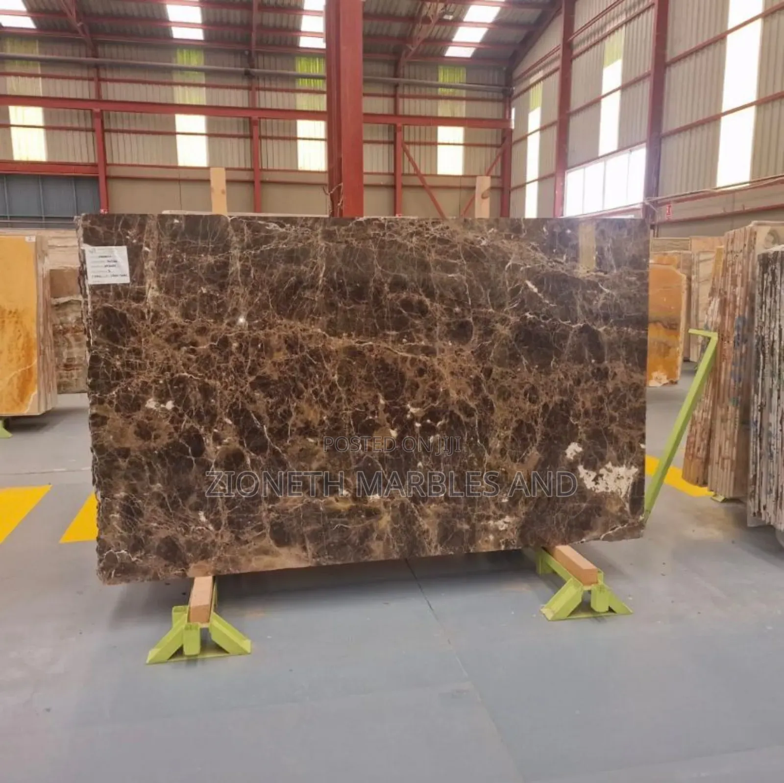 Dark Emperador Marble Slab