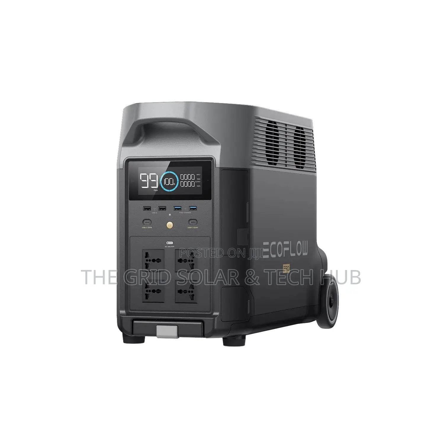 Ecoflow Delta Pro (3.6kwh) - Powers 1.5hp Ac Whole House