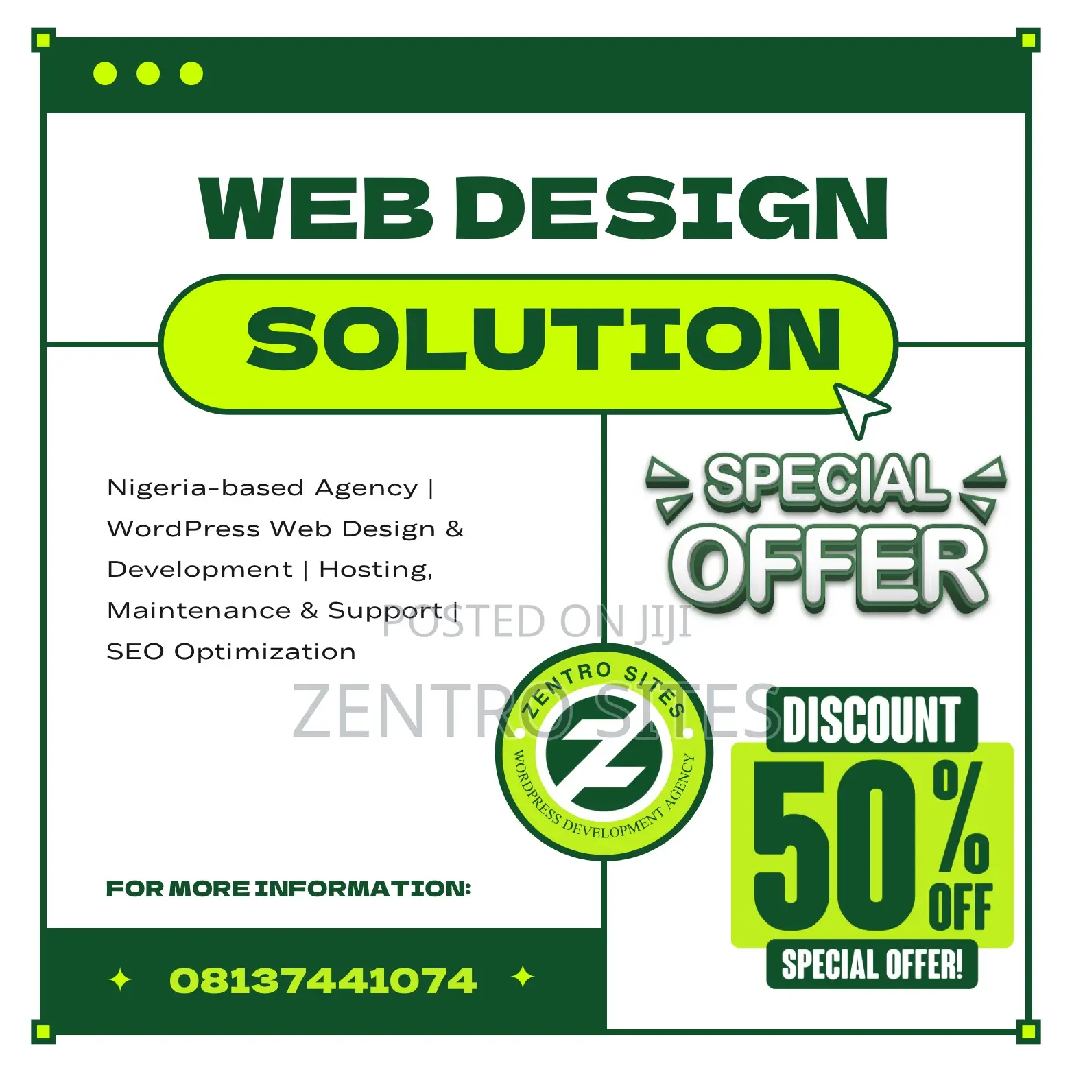 Web Design and Development Solution for Businesses