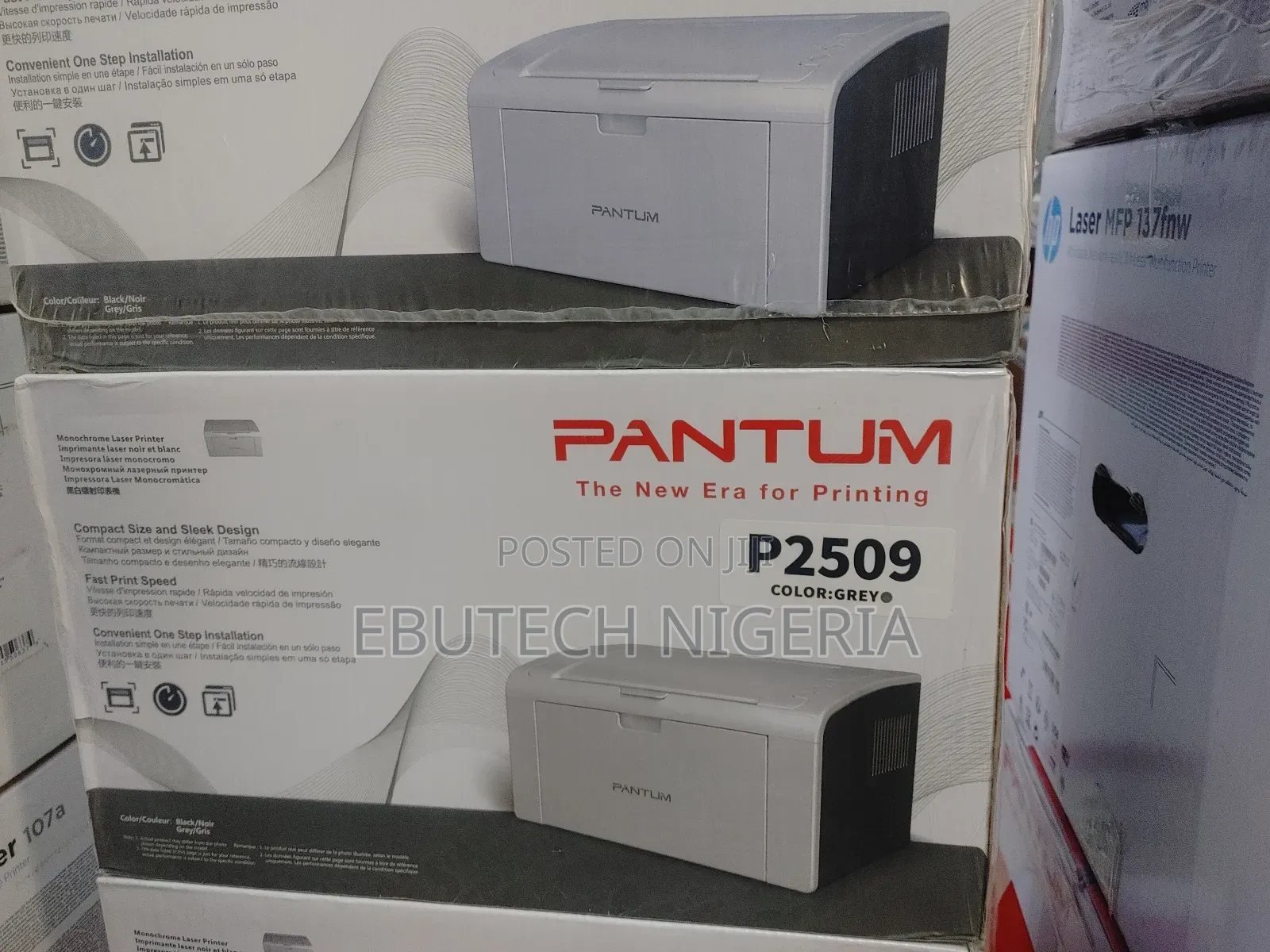 Pantum P2509 Mono Laser Single Function Printer