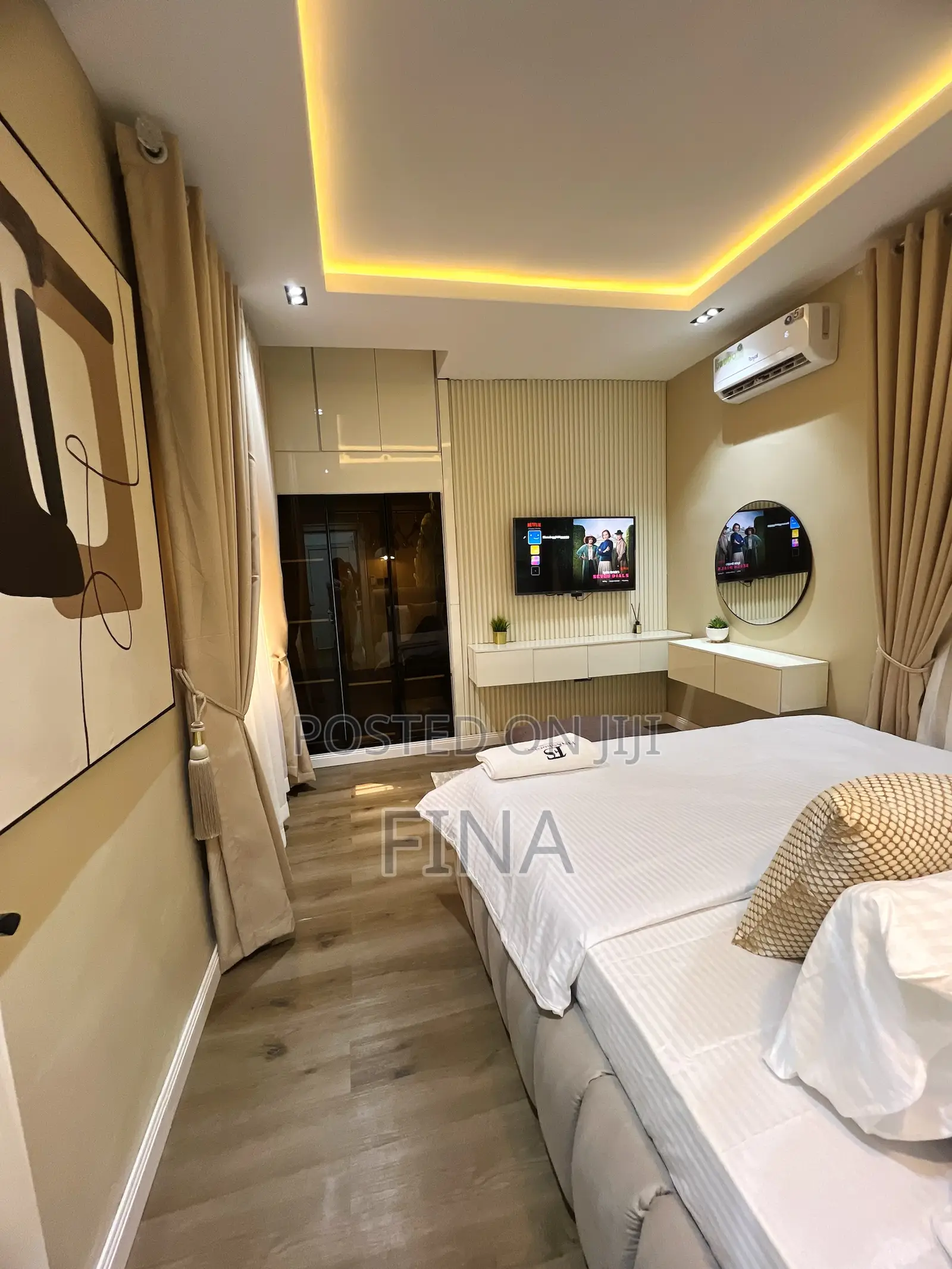 1 Bedroom Luxury Apartment Ln Lobito Crescent Wuse2,Abuja