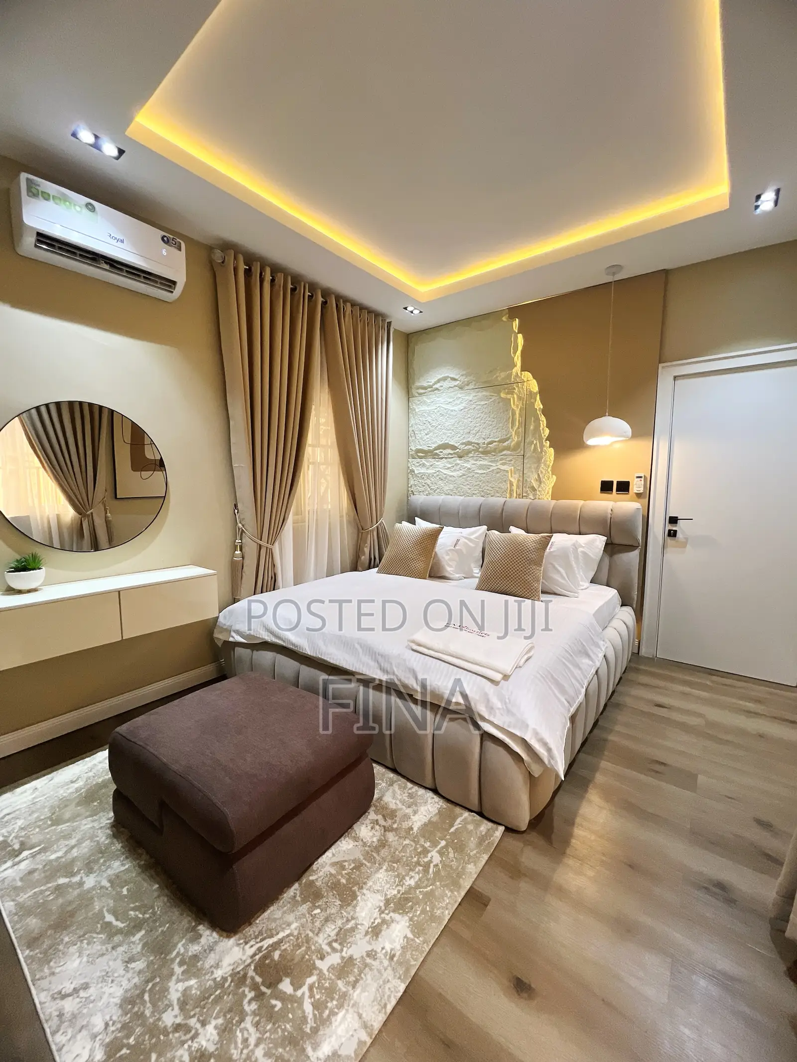 1 Bedroom Luxury Apartment Ln Lobito Crescent Wuse2,Abuja