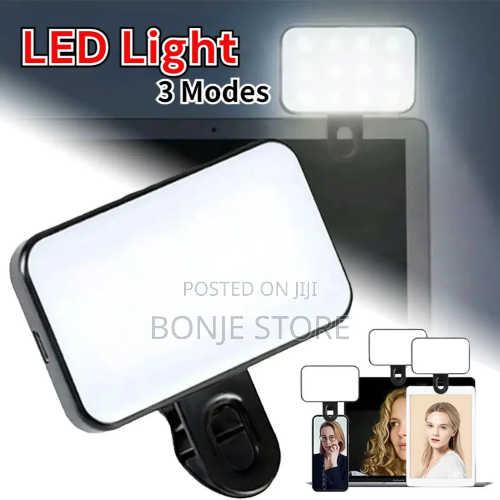 Shooting Supporting Usb Light With Clip