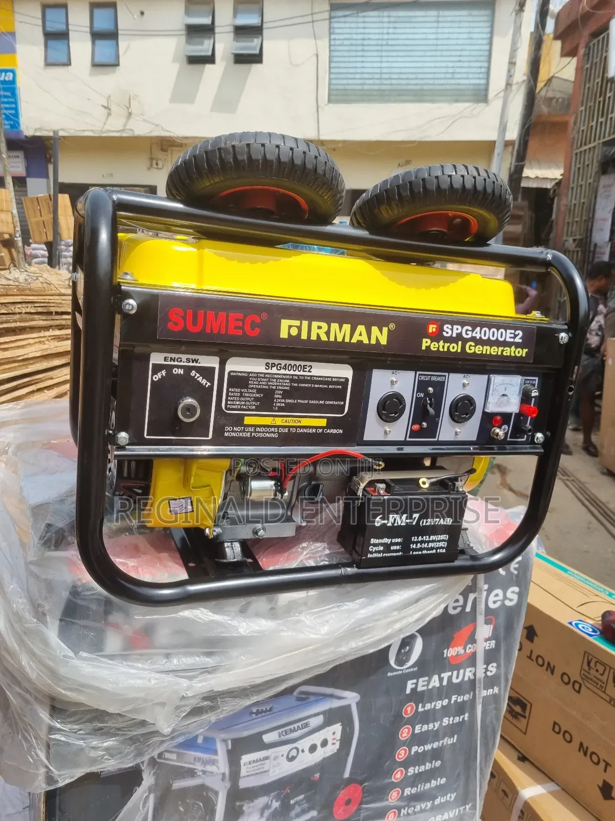 Sumec Firman Spg 4000 4.5kva