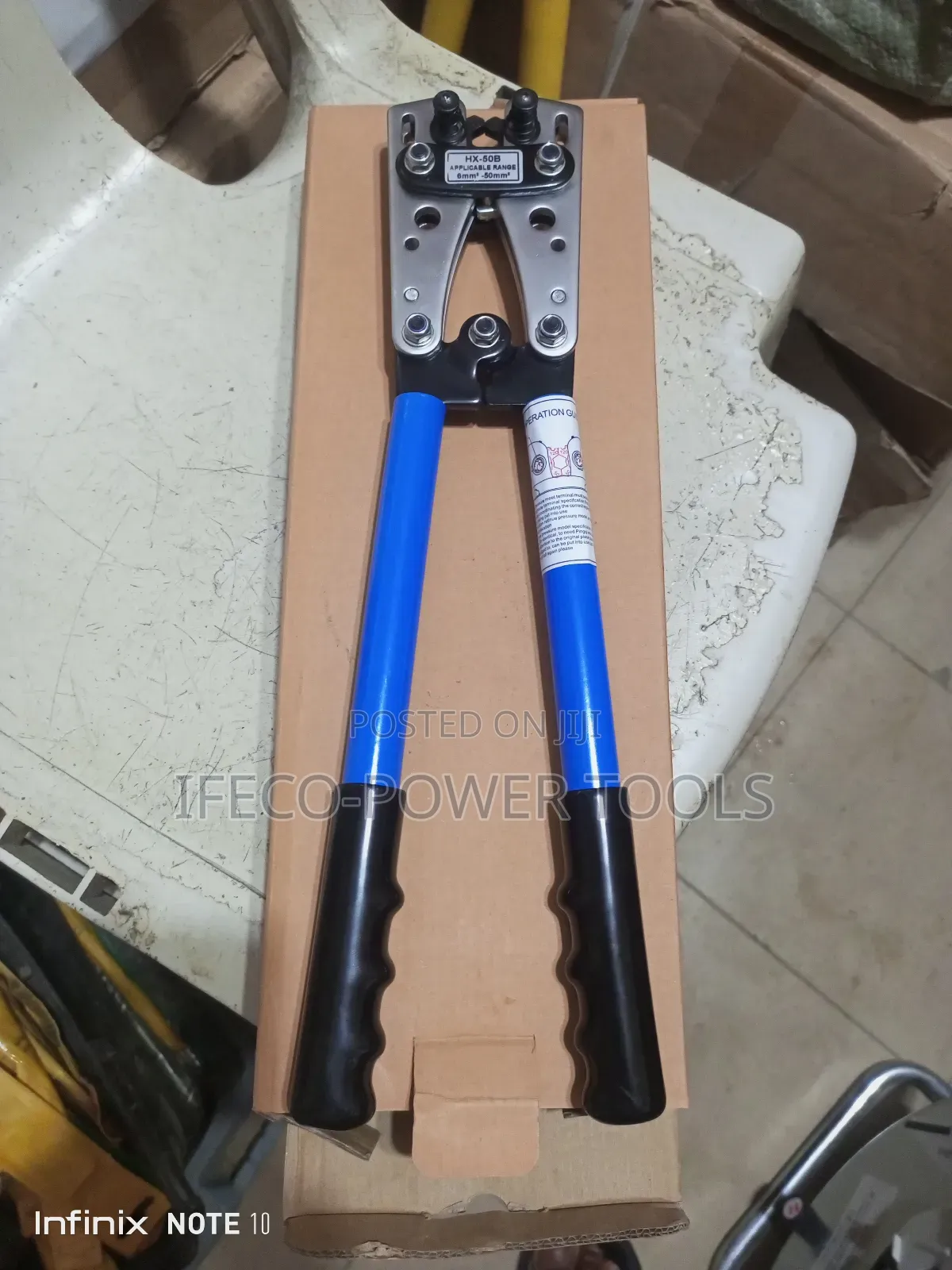 Manual Crimping Tool 6-50mm