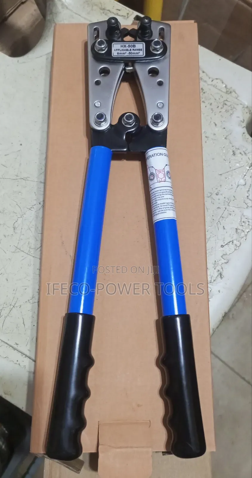 Manual Crimping Tool 6-50mm