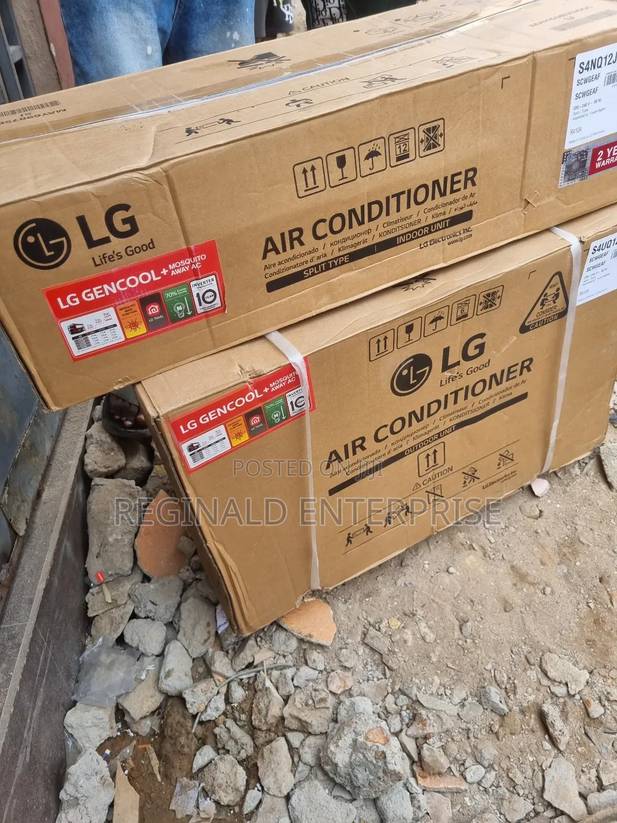 Gen Cool Lg 1.5hp Inverter Ac