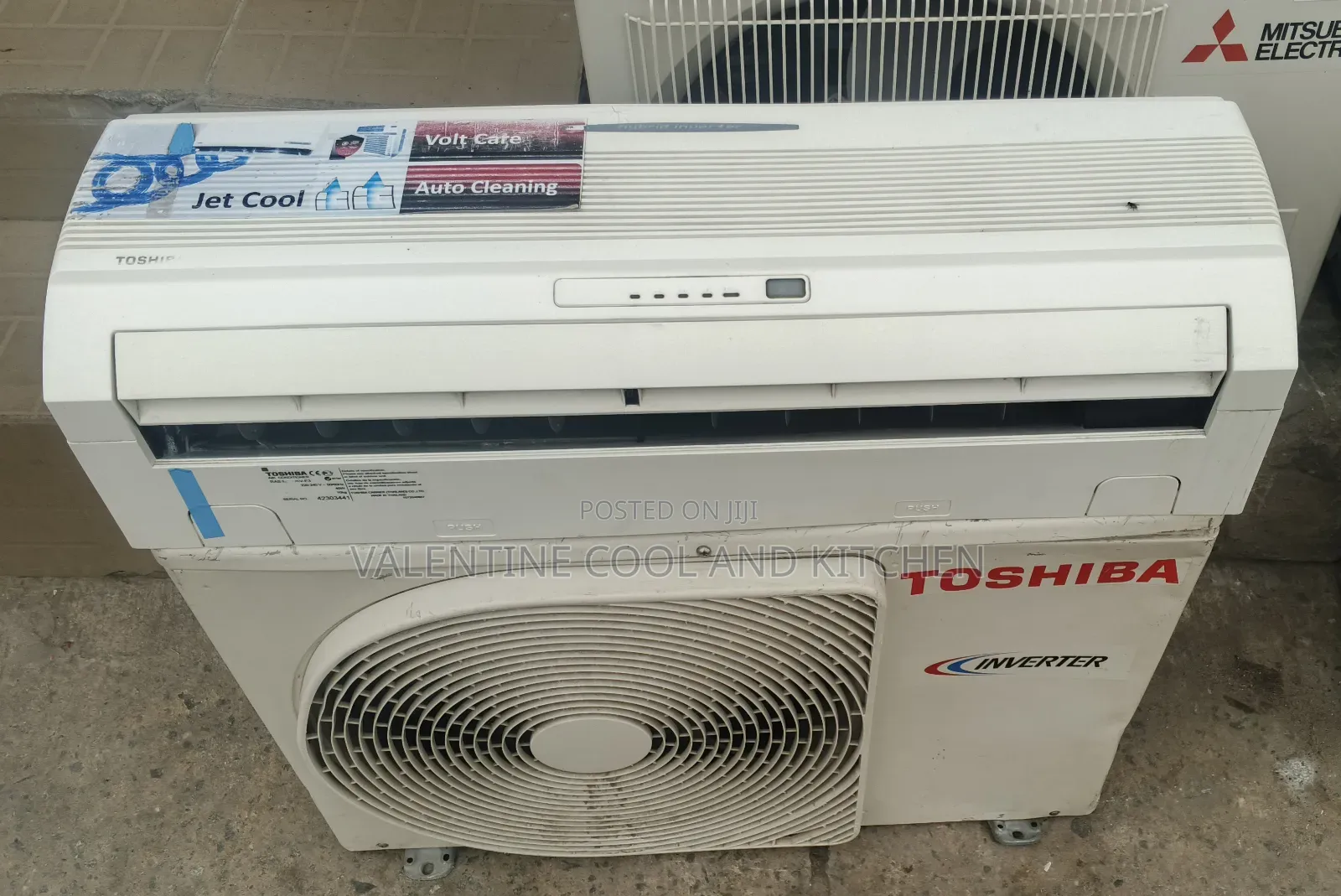 Uk Use 1.5hp Toshiba Inverter Air Condition