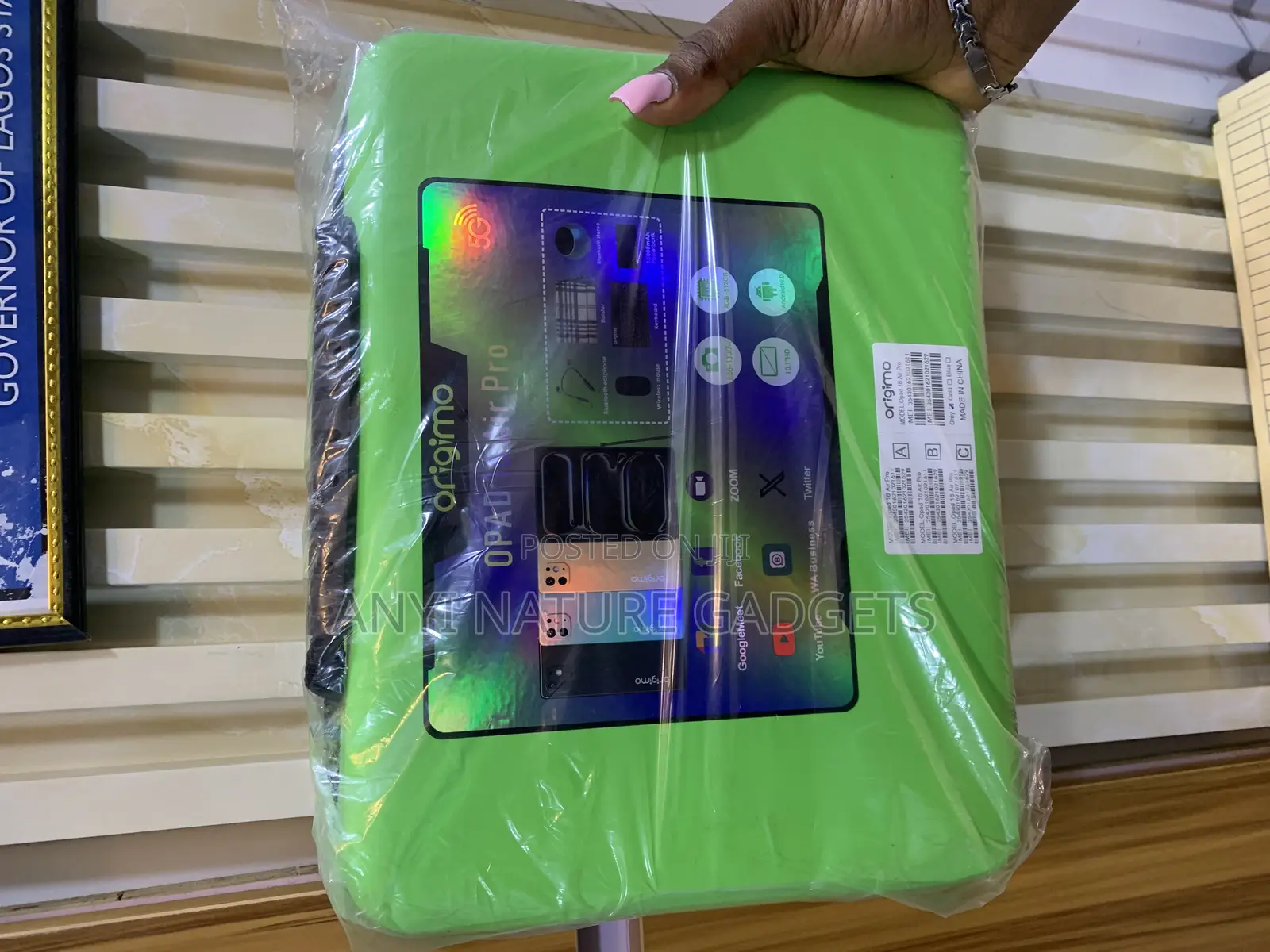 New Origimo Opad 16 Air Pro 512 GB Blue