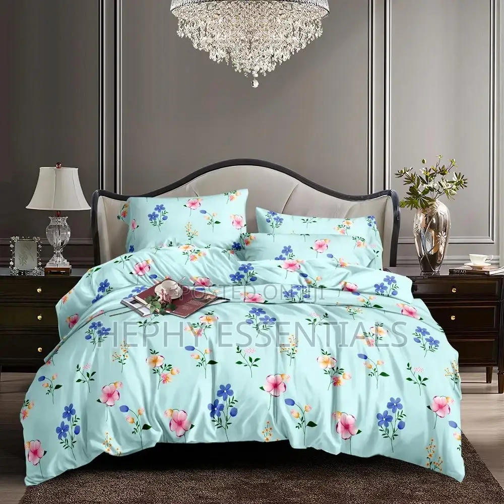 Beautiful Duvet, Bedsheet With Pillowcases