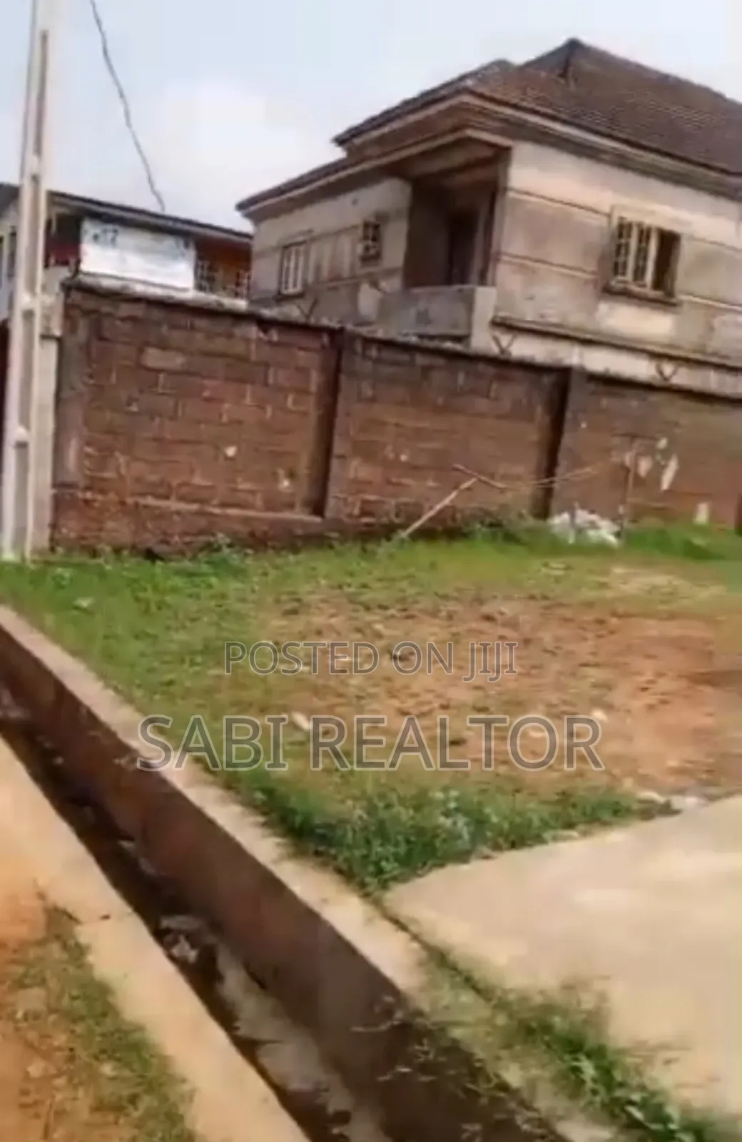 Standard Residential Half Plot of Land at Opeki for Sale