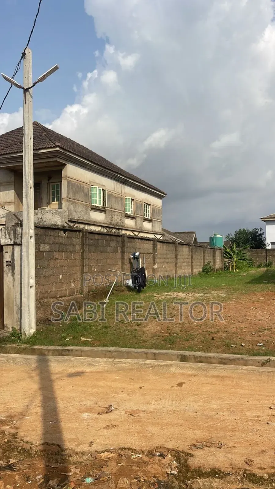 Standard Residential Half Plot of Land at Opeki for Sale