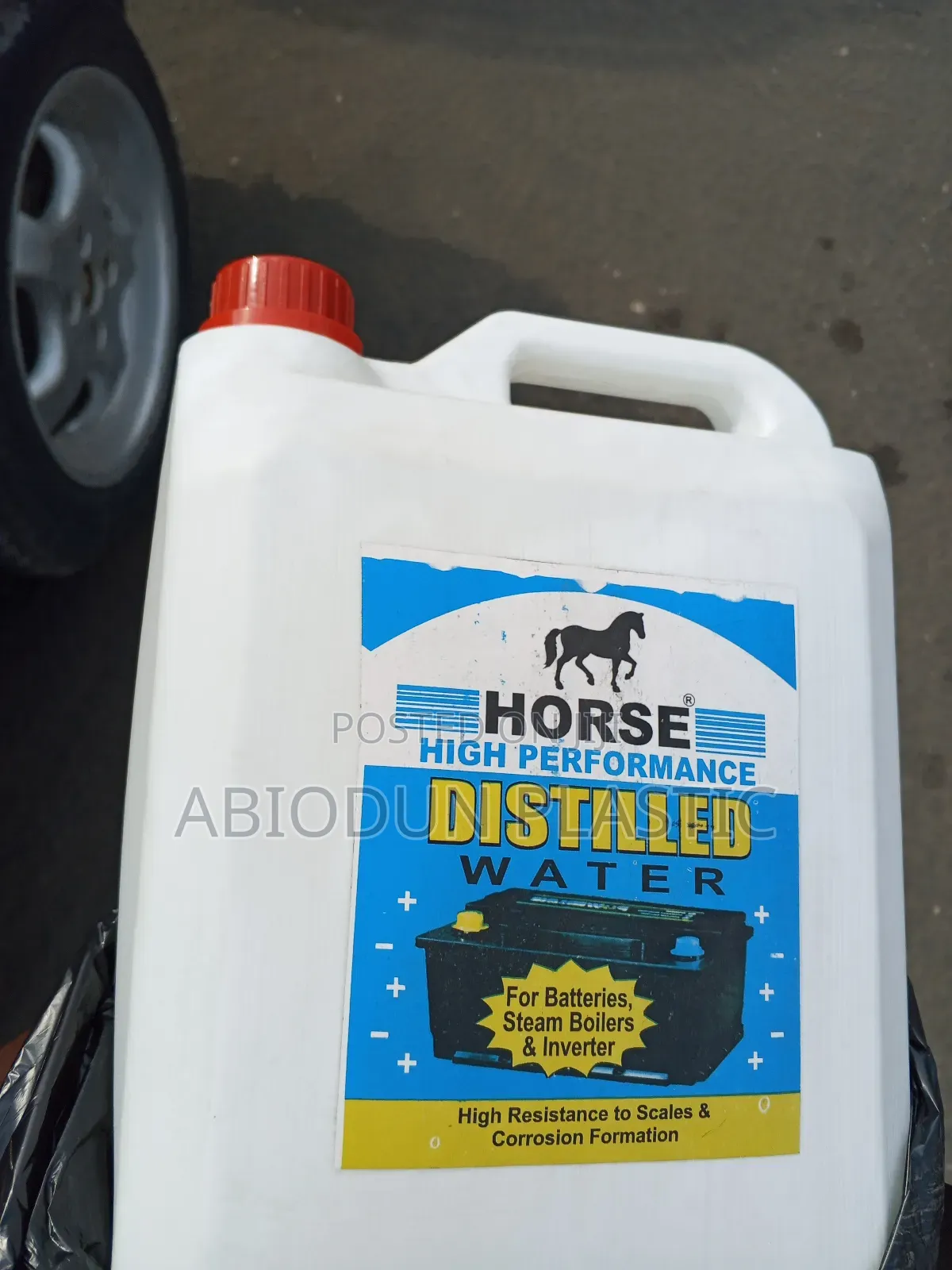 Horse Distilled Water