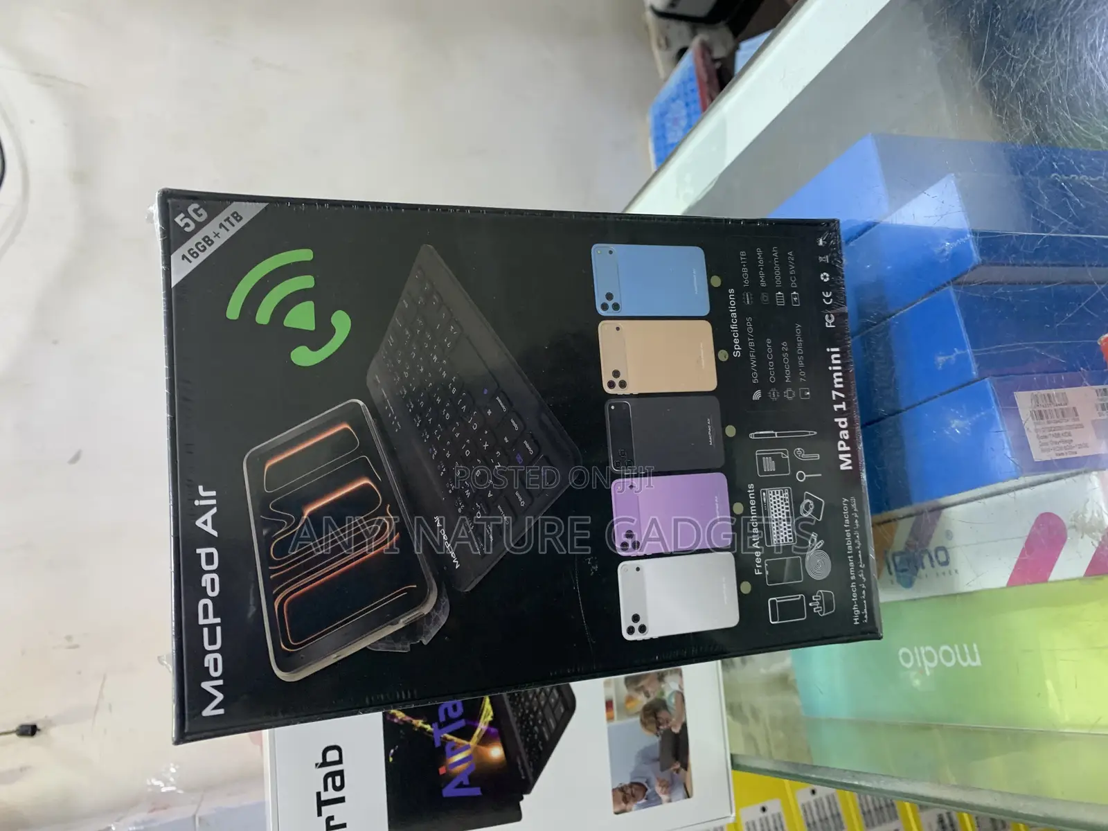 New MacPad Air MPad Mini 16 1 TB Black