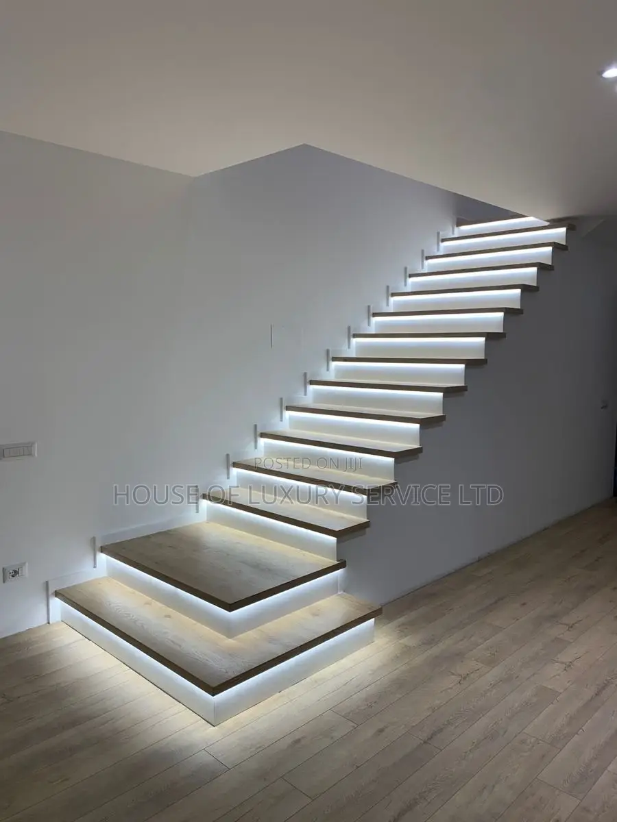Professional Profile Staircase Lighting Installation