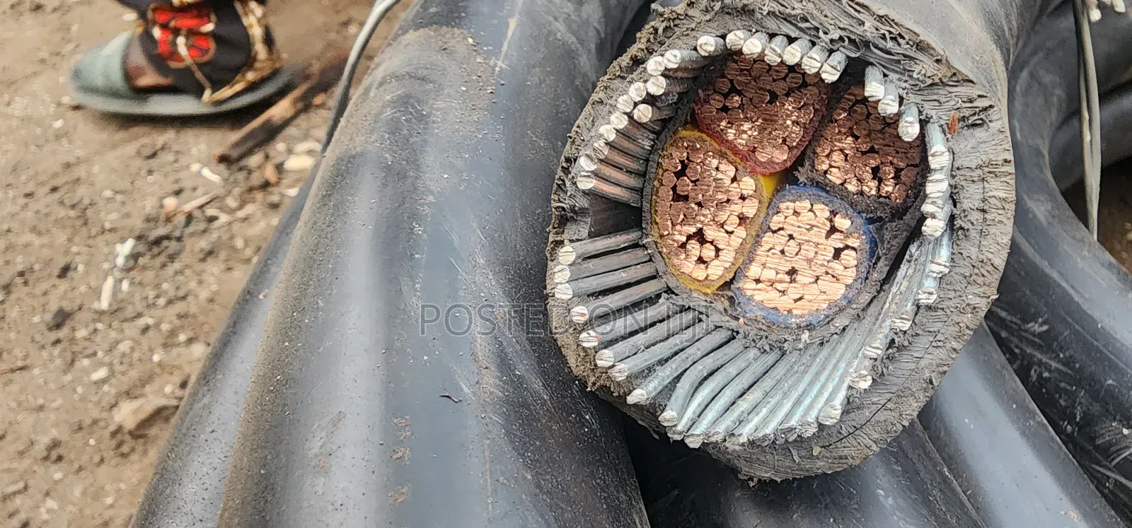 120mm*4core  Nigerchin Nigeria High Quality Electric Armoured Cable