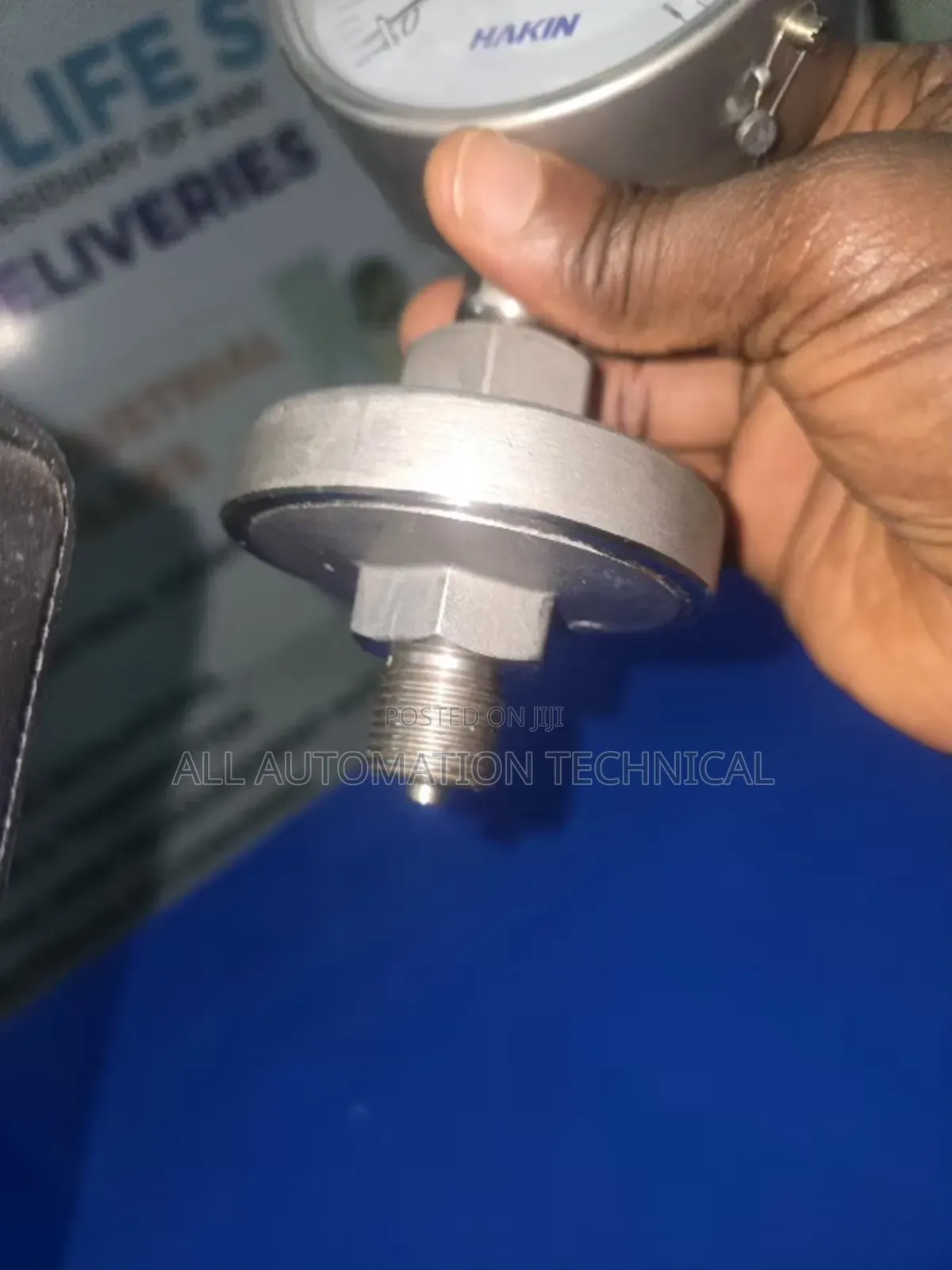 Stainless Diaphragm Pressure Gauges 0 ~10bar, 100mm