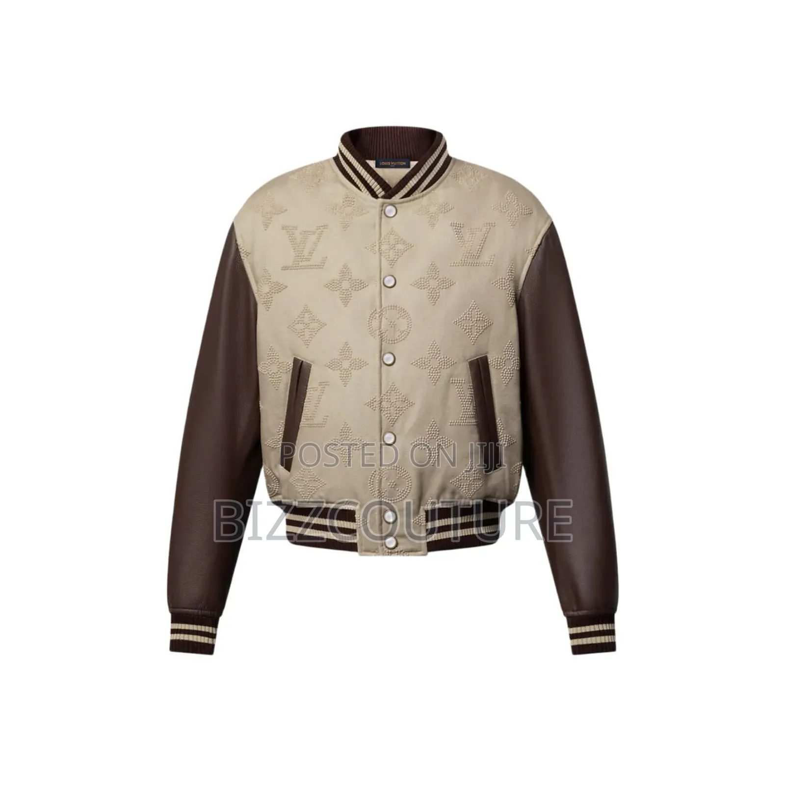 Original Louis Vuitton Leather Varsity Jacket Available in Store