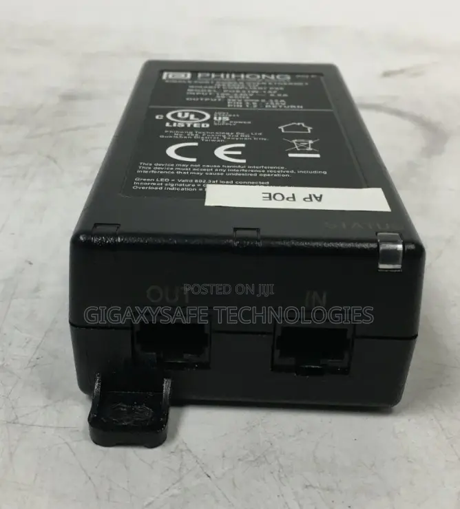 Genuine Phihong Ac Adapter Poe Switching Power Injector 56v 0.53a