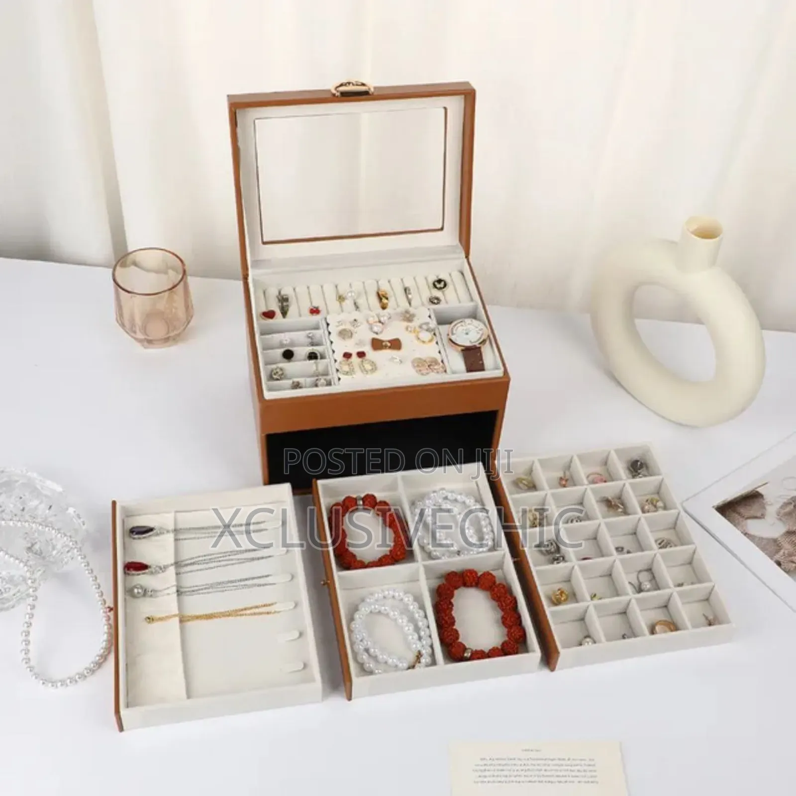 Large Capacity Jewellery Storage Box