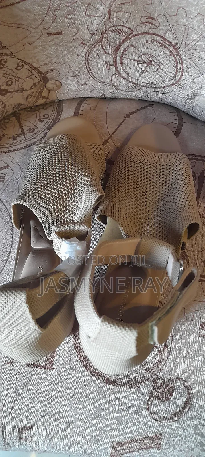 Newbella Cream Classy Block Heels