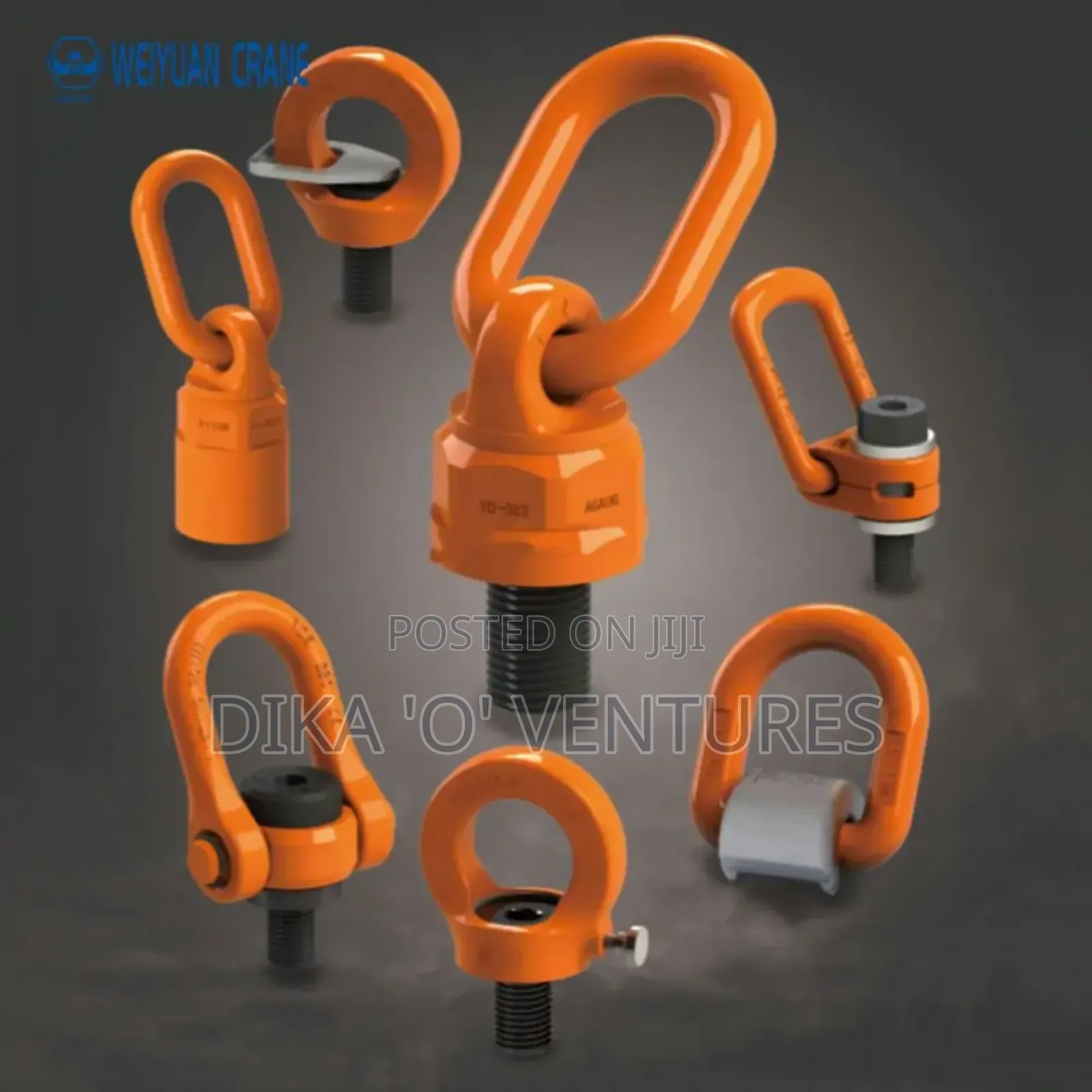 Steel Lifting Universal Swivel Hoist Ring G80 M80_m100 Heavy Duty