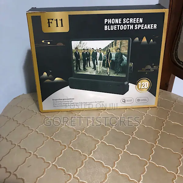 12d Phone Screen Magnifier/Bluetooth Speaker F11