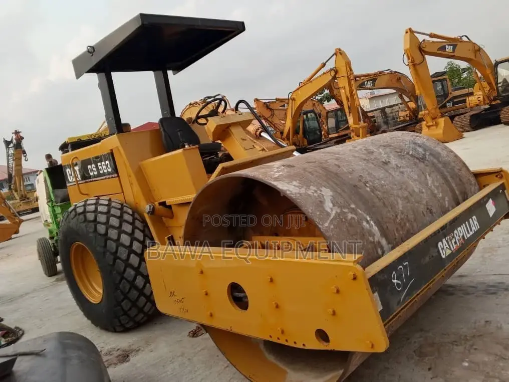 1991 Cat Cs563 Smooth Drum Roller, 84" Drum, 23.1-26 Tires, 4009 HRS