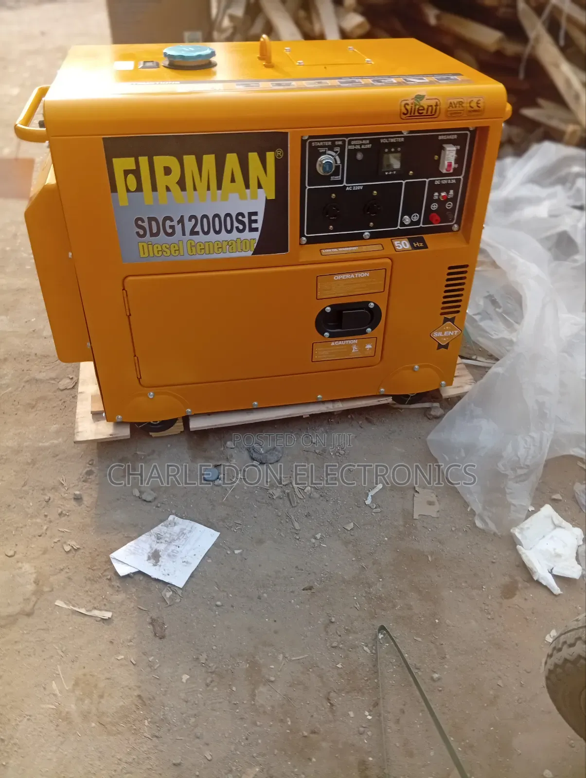 Original 10kva Disael Soundproof Generator Firman  Copper