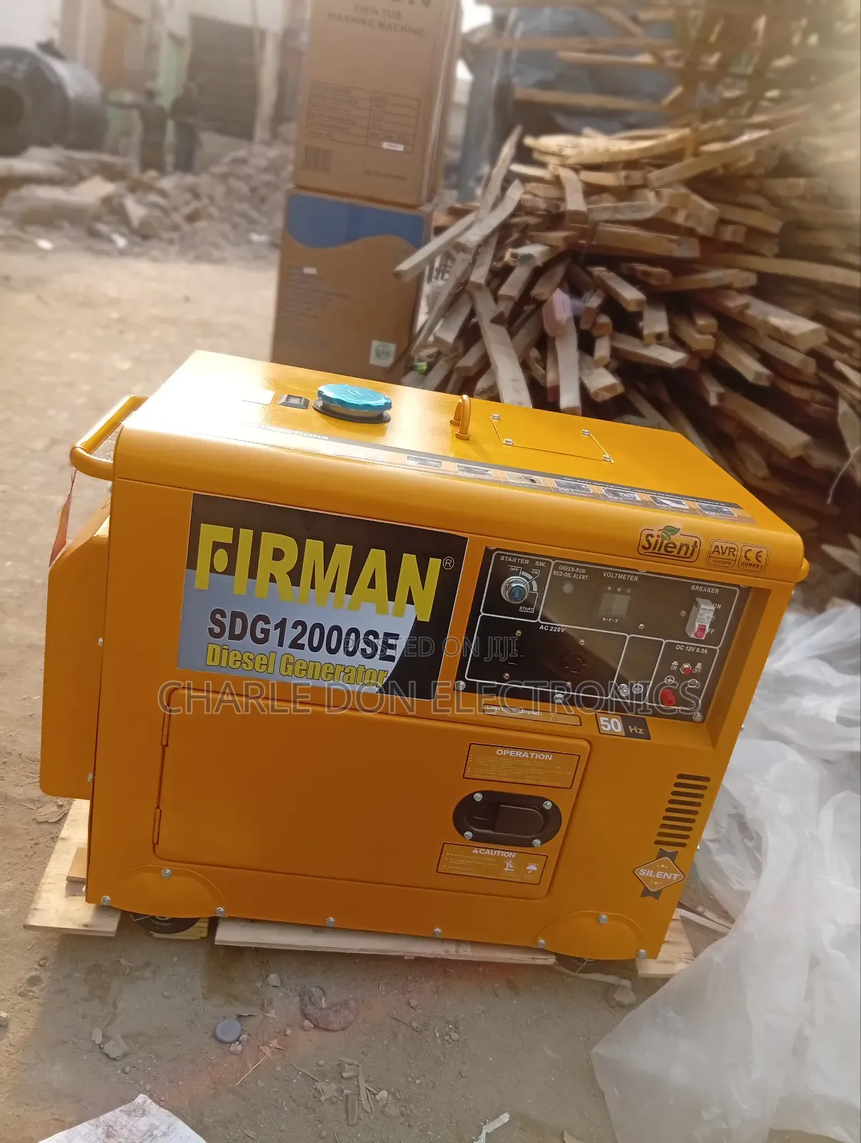 Original 10kva Disael Soundproof Generator Firman  Copper