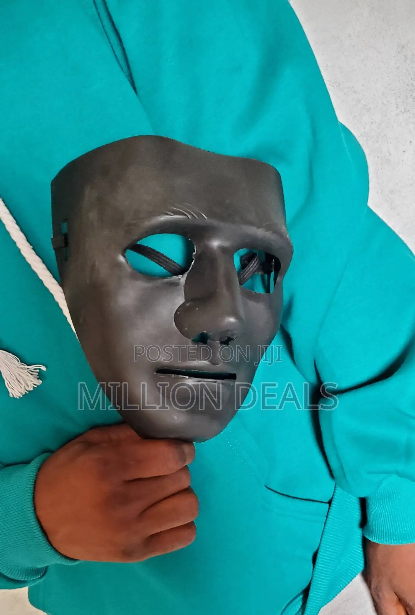 Ski Plastic Classic Men's Party Face Mask