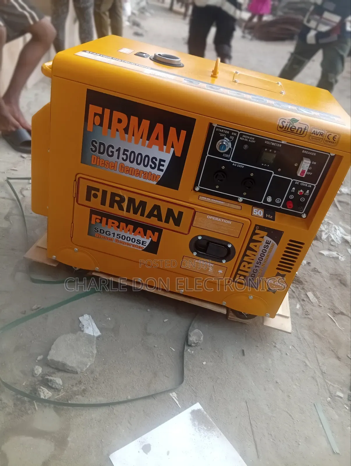 Firman 12kva Soundproof Diesel Generator – Trusted Quality