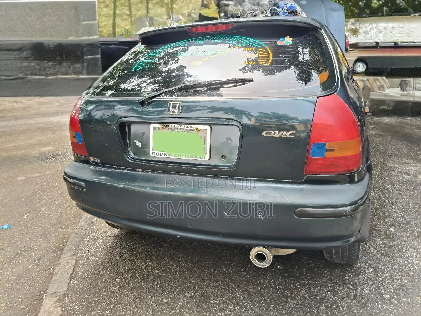 Honda Civic DX 2dr Hatchback 1999 Green