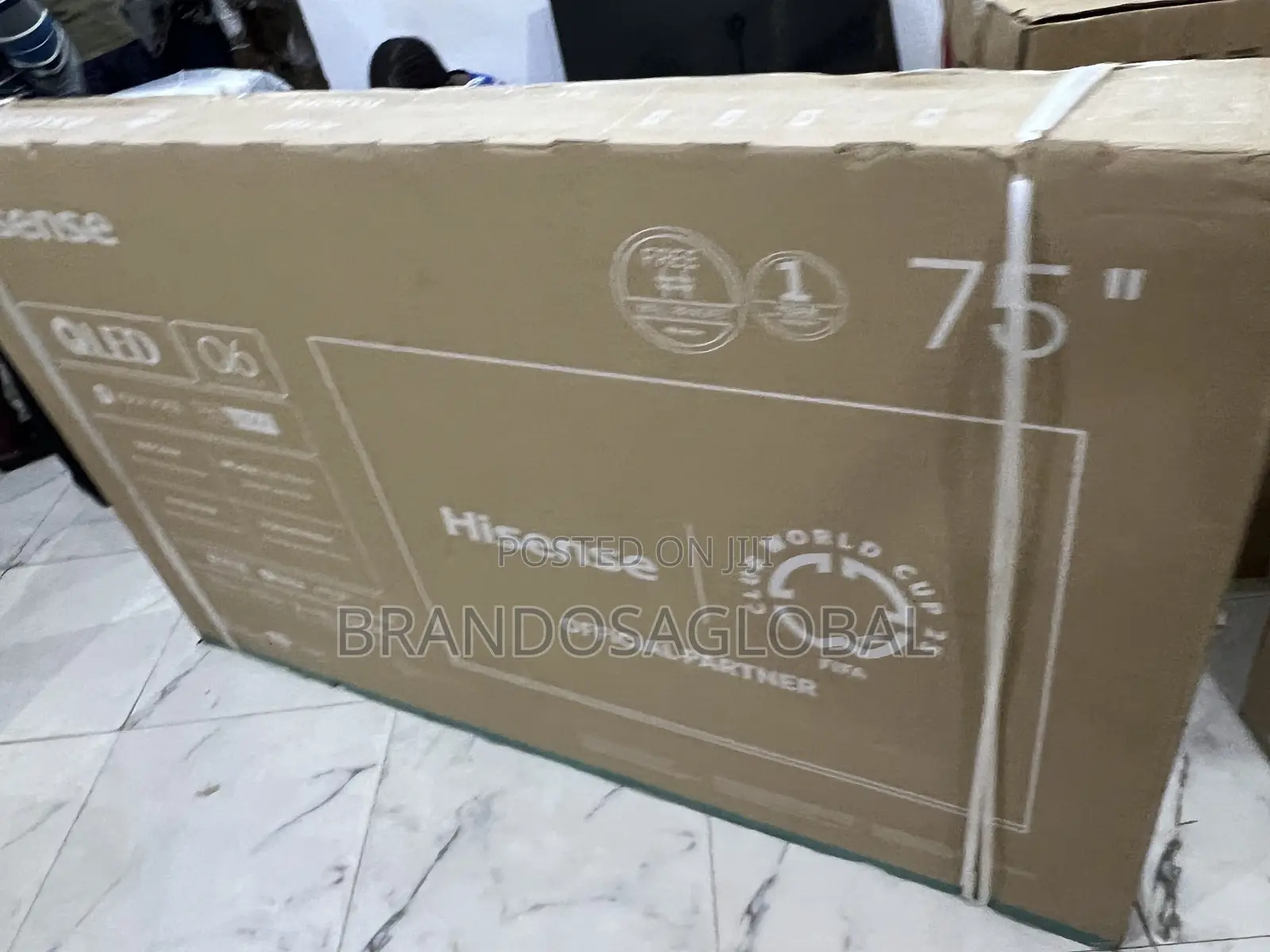 Original Hisense 75 Inch Qled Smart Tv With Clarity (75q6q)